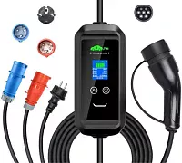 mobile wallbox mit adaptern