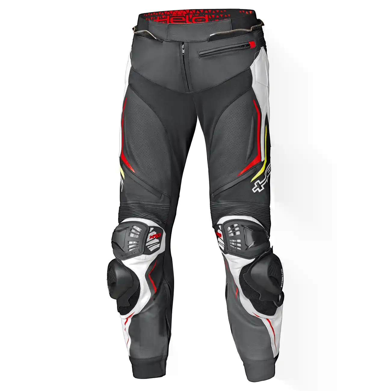 held grind 2 motorrad lederhose schwarz rot weiss